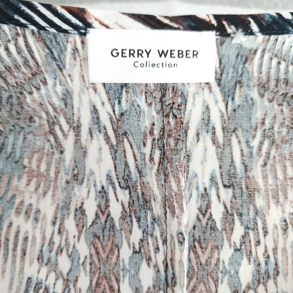 Gerry Weber Tribal Vneck Top - Picture 4 of 7